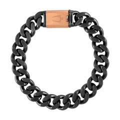Bulova Stainless Steel Classic Jewelry Mens Bracelet BVB1016-GRSTNA