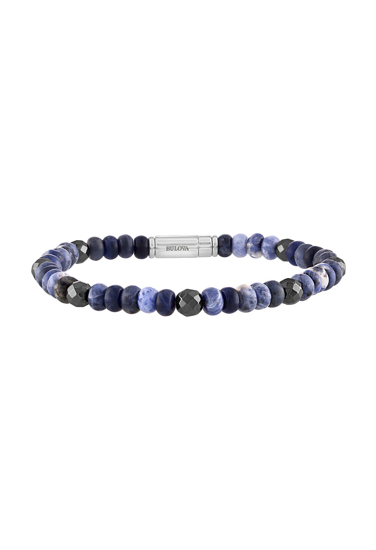 Bulova Sterling Silver 925 Performance Jewelry Mens Bracelet BVB1023-WSSOD