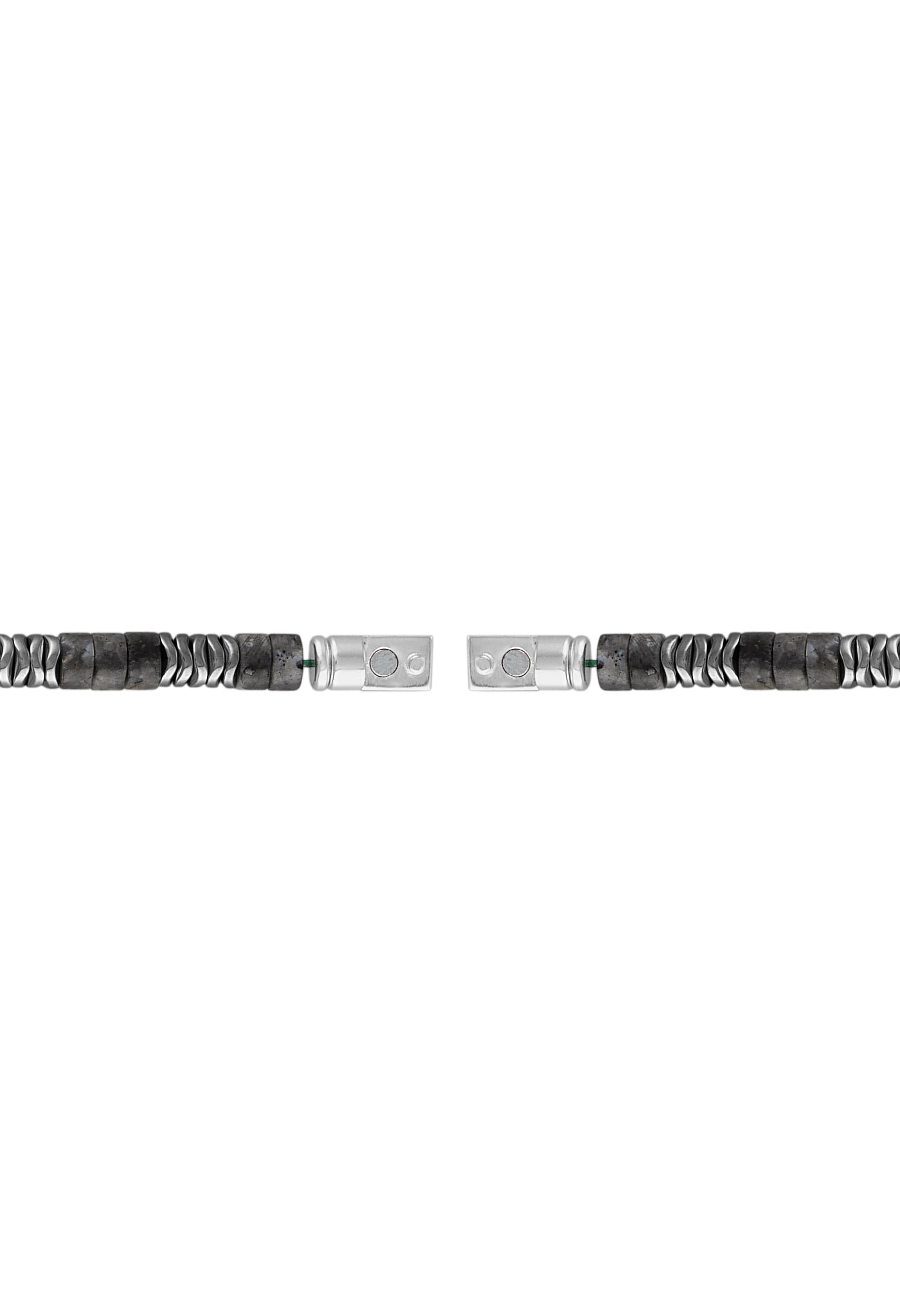 Bulova Sterling Silver 925 Performance Jewelry Mens Bracelet BVB1026-WSBF