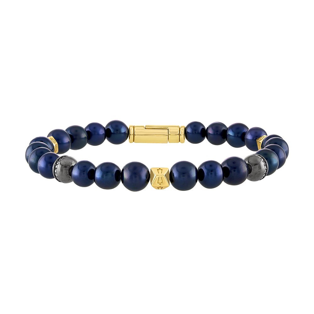 Bulova Ceramic & Steel Performance Jewelry Mens Bracelet BVB1049-YSSC5FWP
