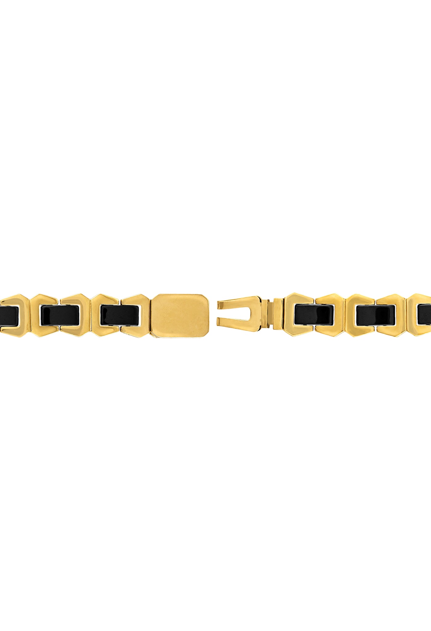 Bulova Stainless Steel Luxury Jewelry Mens Bracelet BVB1056-GSTNA