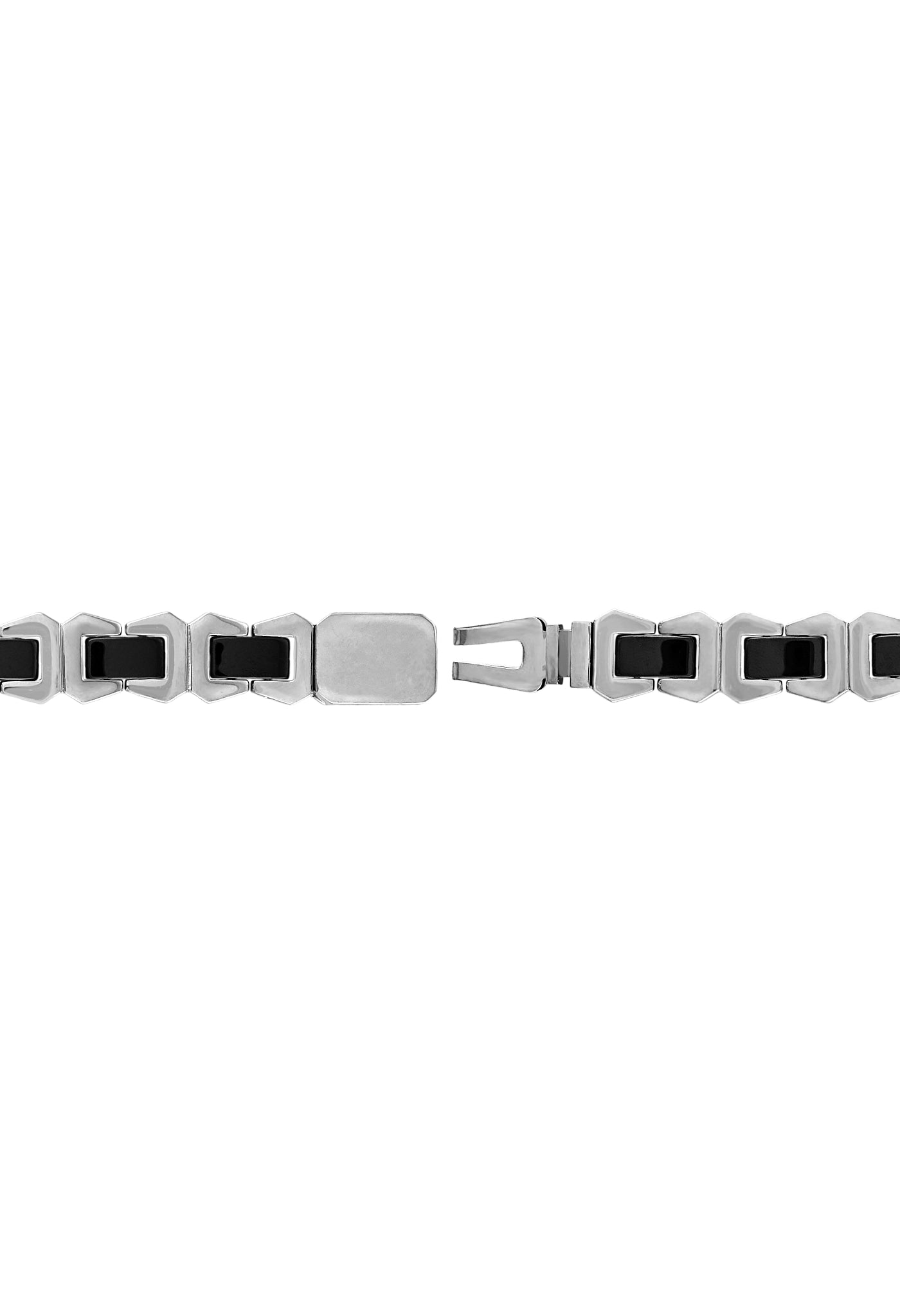 Bulova Stainless Steel Luxury Jewelry Mens Bracelet BVB1056-XSTNA