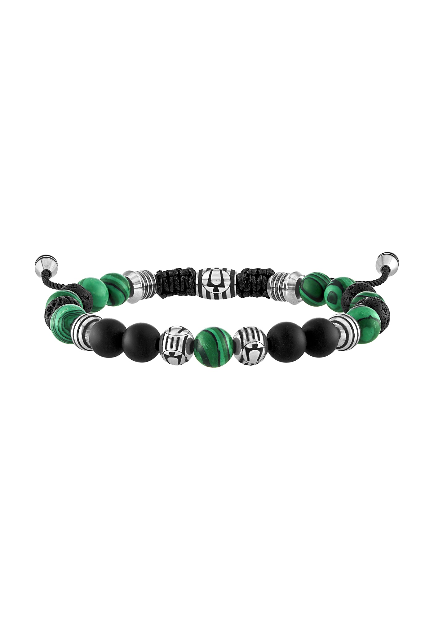 Bulova Stainless Steel Performance Jewelry Mens Bracelet BVB1072-NSTMALMA