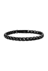 Bulova Stainless Steel Classic Jewelry Mens Bracelet BVB1081-BKSTNA75