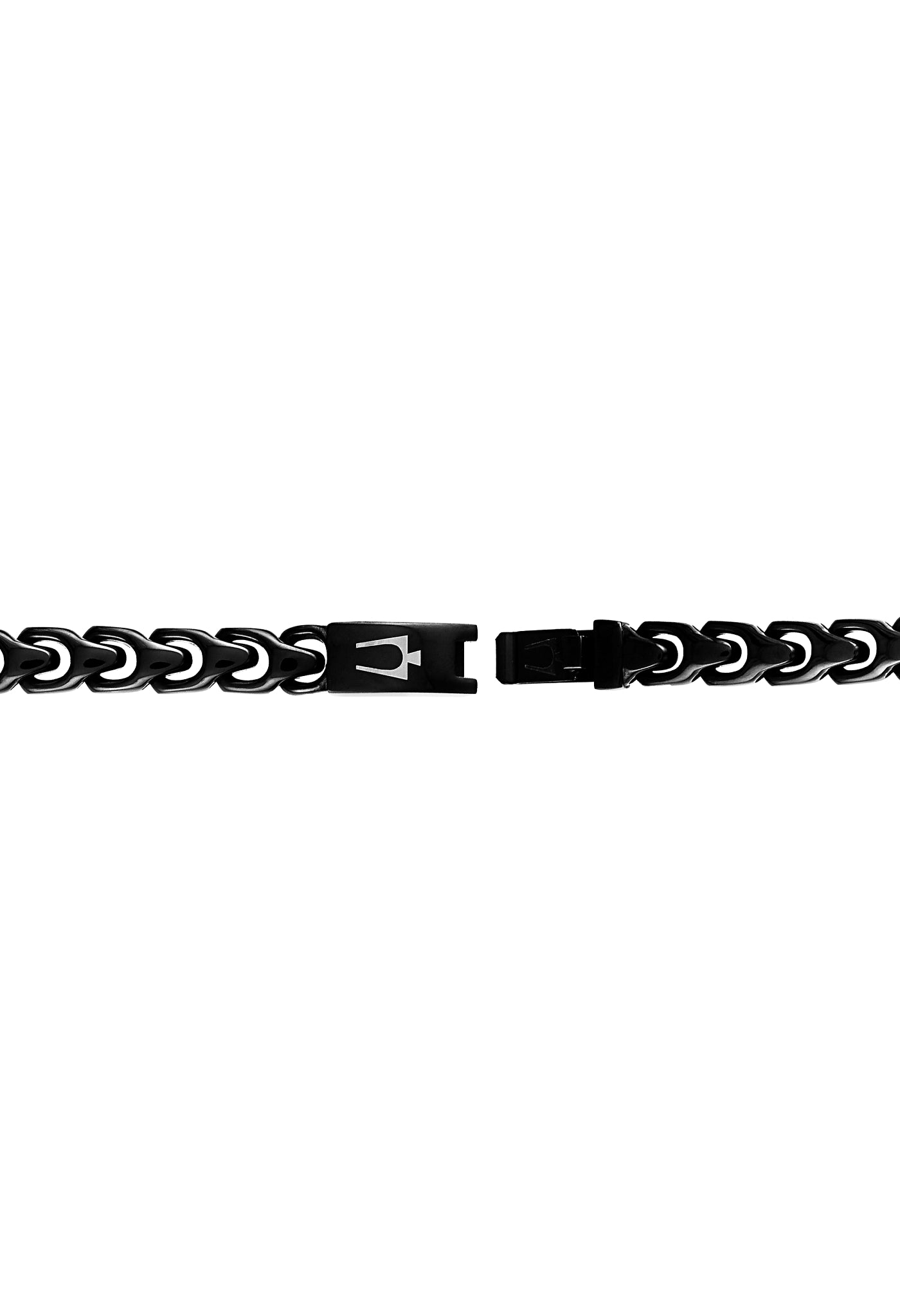 Bulova Stainless Steel Classic Jewelry Mens Bracelet BVB1082-BKSTNA85