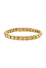 Bulova Stainless Steel Classic Jewelry Mens Bracelet BVB1082-GSTNA75