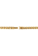 Bulova Stainless Steel Classic Jewelry Mens Bracelet BVB1082-GSTNA85