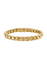 Bulova Stainless Steel Classic Jewelry Mens Bracelet BVB1082-GSTNA85