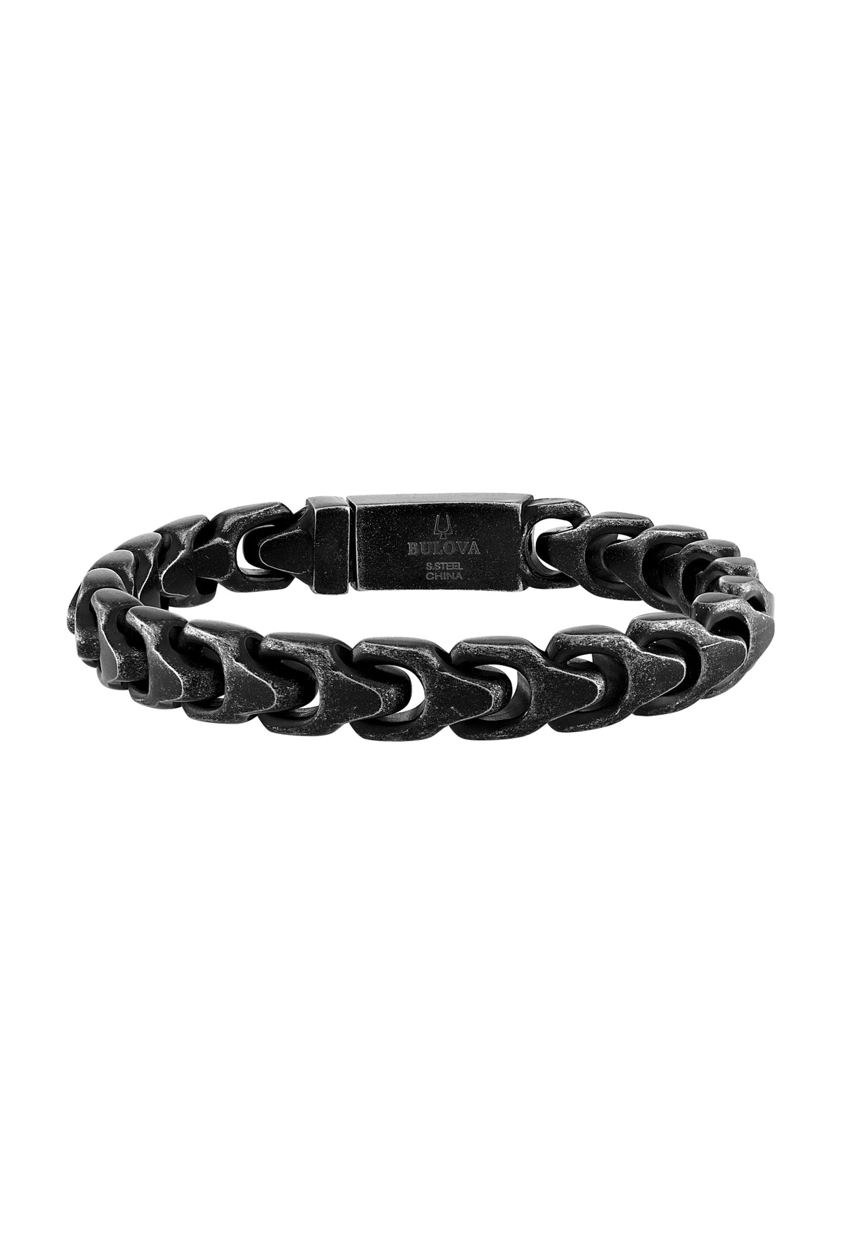 Bulova Stainless Steel Classic Jewelry Mens Bracelet BVB1083-BASTNA85