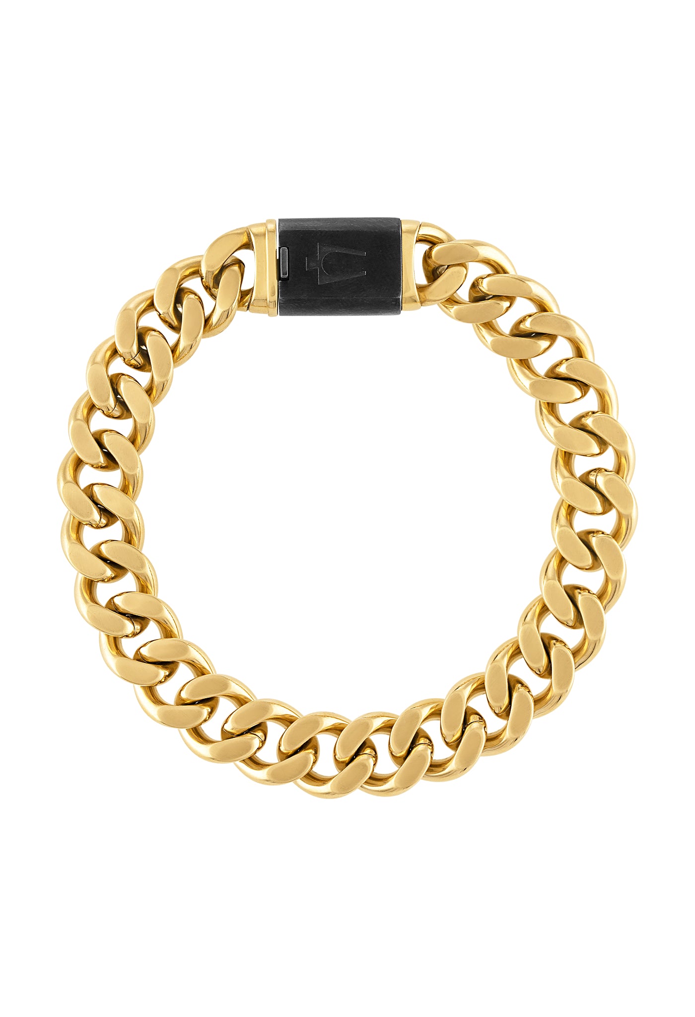 Bulova Stainless Steel Classic Jewelry Mens Bracelet BVB1084-GOSTNA