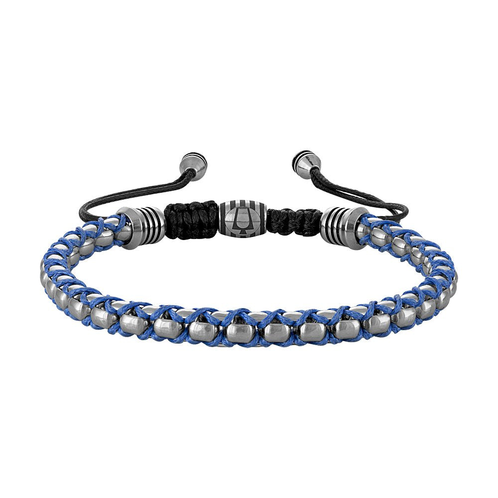 Bulova Stainless Steel Luxury Jewelry Mens Bracelet BVB1089-SLSTNA