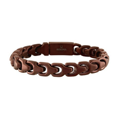 Bulova Stainless Steel Classic Jewelry Mens Bracelet BVB1109-MBRSTNA72
