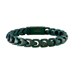 Bulova Stainless Steel Classic Jewelry Mens Bracelet BVB1109-MGNSTNA72