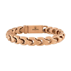 Bulova Stainless Steel Classic Jewelry Mens Bracelet BVB1109-MRSTNA85