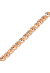 Bulova Stainless Steel Classic Jewelry Mens Bracelet BVB1109-RSTNA85