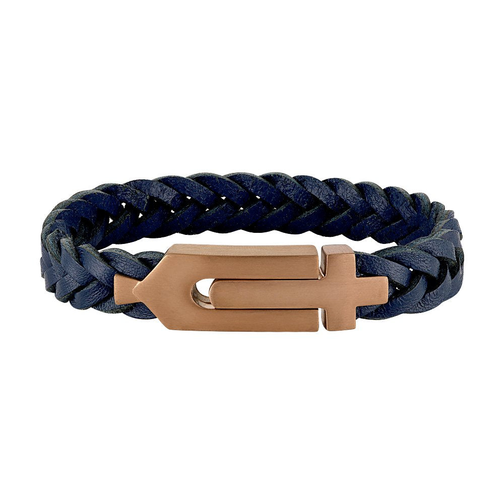 Bulova Leather Classic Jewelry Mens Bracelet BVB1131-G5STNA8