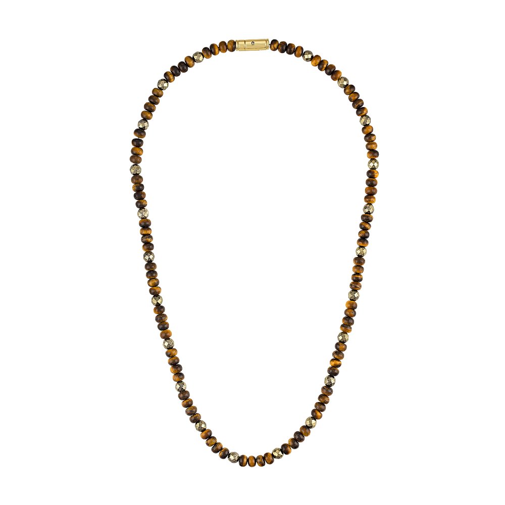 Bulova Sterling Silver 925 Performance Jewelry Mens Necklace BVC1042-YSYTE