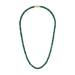 Bulova Sterling Silver 925 Performance Jewelry Mens Necklace BVC1044-YSMAL