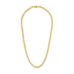 Bulova Stainless Steel Classic Jewelry Mens Necklace BVC1057-GSTNA