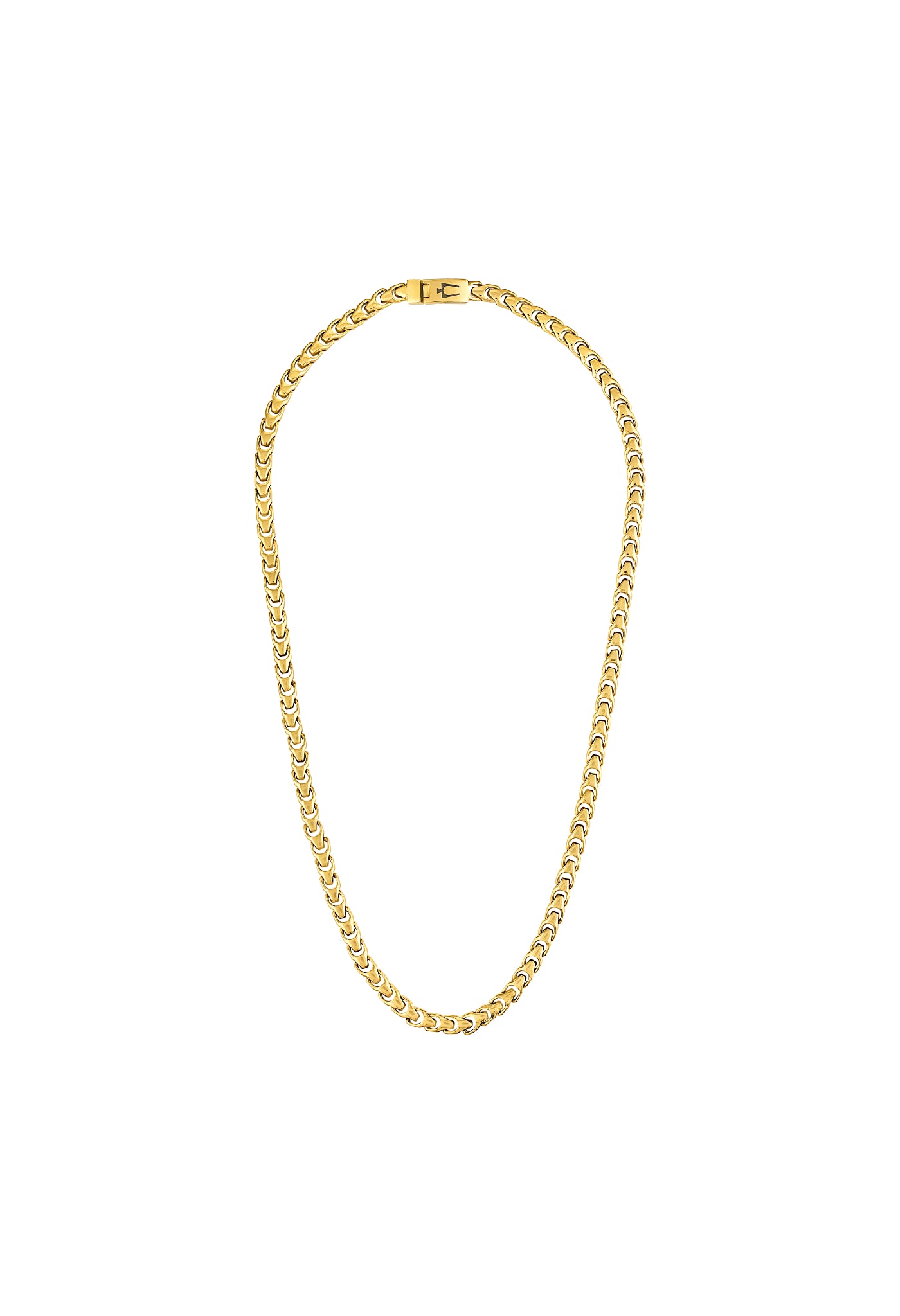 Bulova Stainless Steel Classic Jewelry Mens Necklace BVC1058-GSTNA