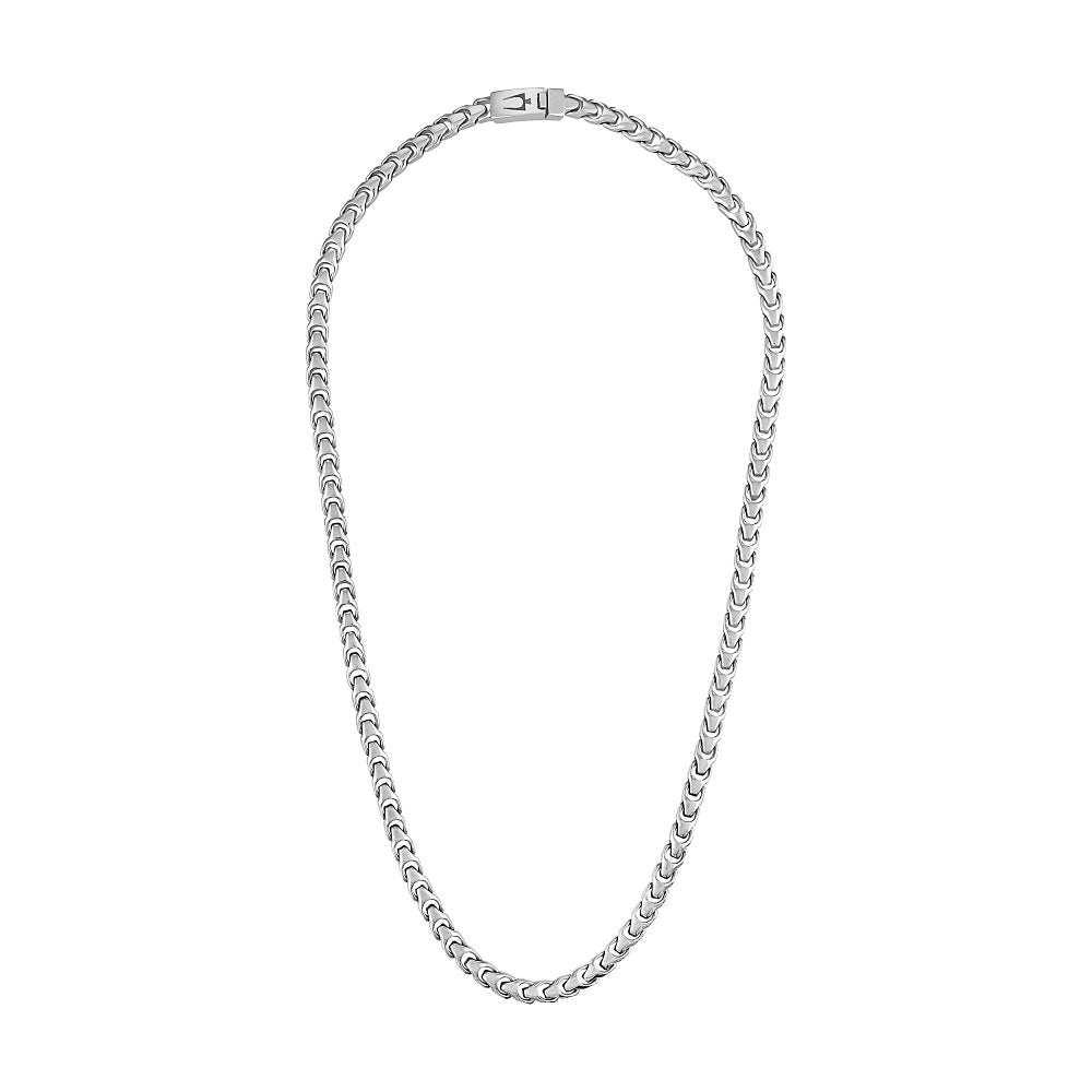 Bulova Stainless Steel Classic Jewelry Mens Necklace BVC1058-NSTNA