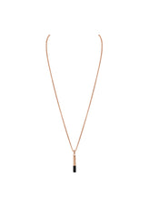 Bulova Stainless Steel Luxury Jewelry Mens Necklace BVC1074-RSTBSP