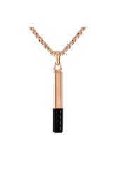 Bulova Stainless Steel Luxury Jewelry Mens Necklace BVC1074-RSTBSP