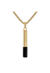 Bulova Stainless Steel Luxury Jewelry Mens Necklace BVC1074-YSTBSP