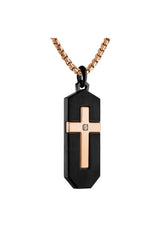 Bulova Stainless Steel Luxury Jewelry Mens Necklace BVC1076-B4STQ7