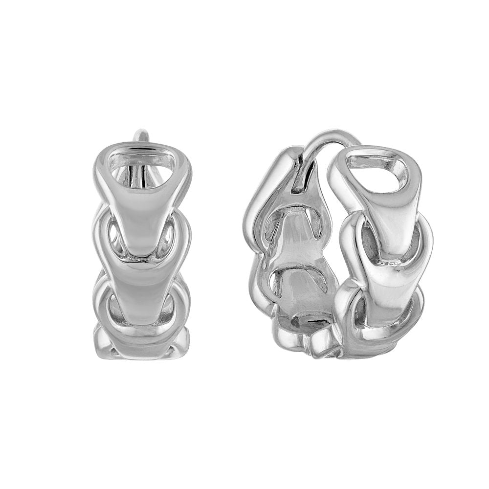 Bulova Sterling Silver 925 Classic Jewelry Mens Earring BVE1020-WSNA