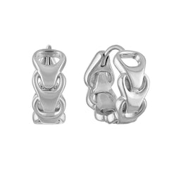 Bulova Sterling Silver 925 Classic Jewelry Mens Earring BVE1020-WSNA