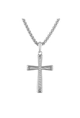 Bulova Sterling Silver 925 Luxury Jewelry Mens Pendant BVP1004-WMMNA