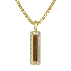 Bulova Sterling Silver 925 Performance Jewelry Mens Pendant BVP1029-YSWTOYTE
