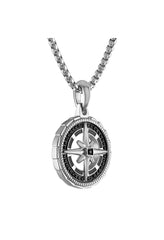 Bulova Stainless Steel Performance Jewelry Mens Necklace BVP1061-SBSTAA