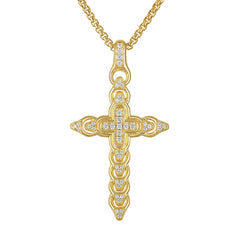 Bulova Sterling Silver 925 Classic Jewelry Mens Pendant BVP1084-YSQ7