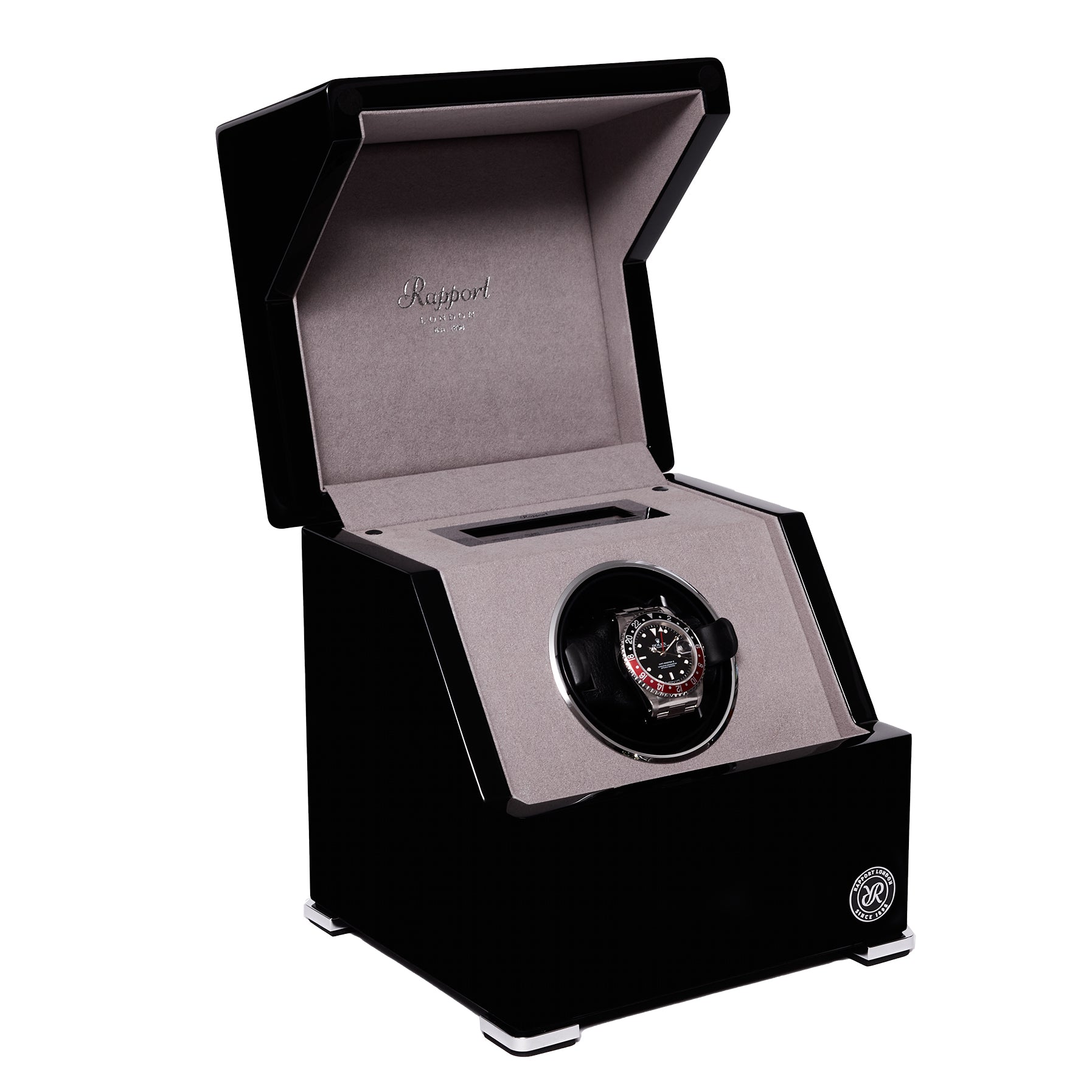 Perpetua III Single Watch Winder - Black W571