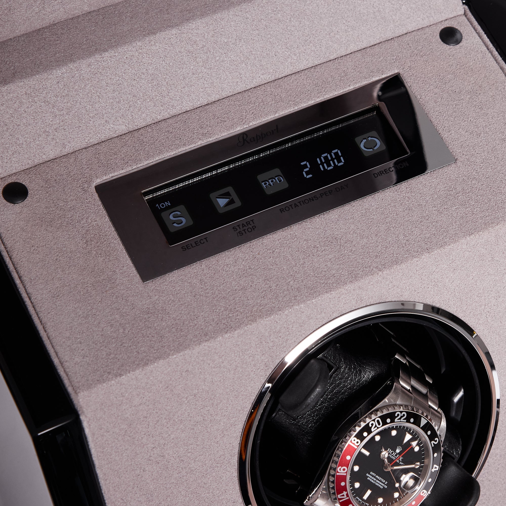 Perpetua III Single Watch Winder - Black W571