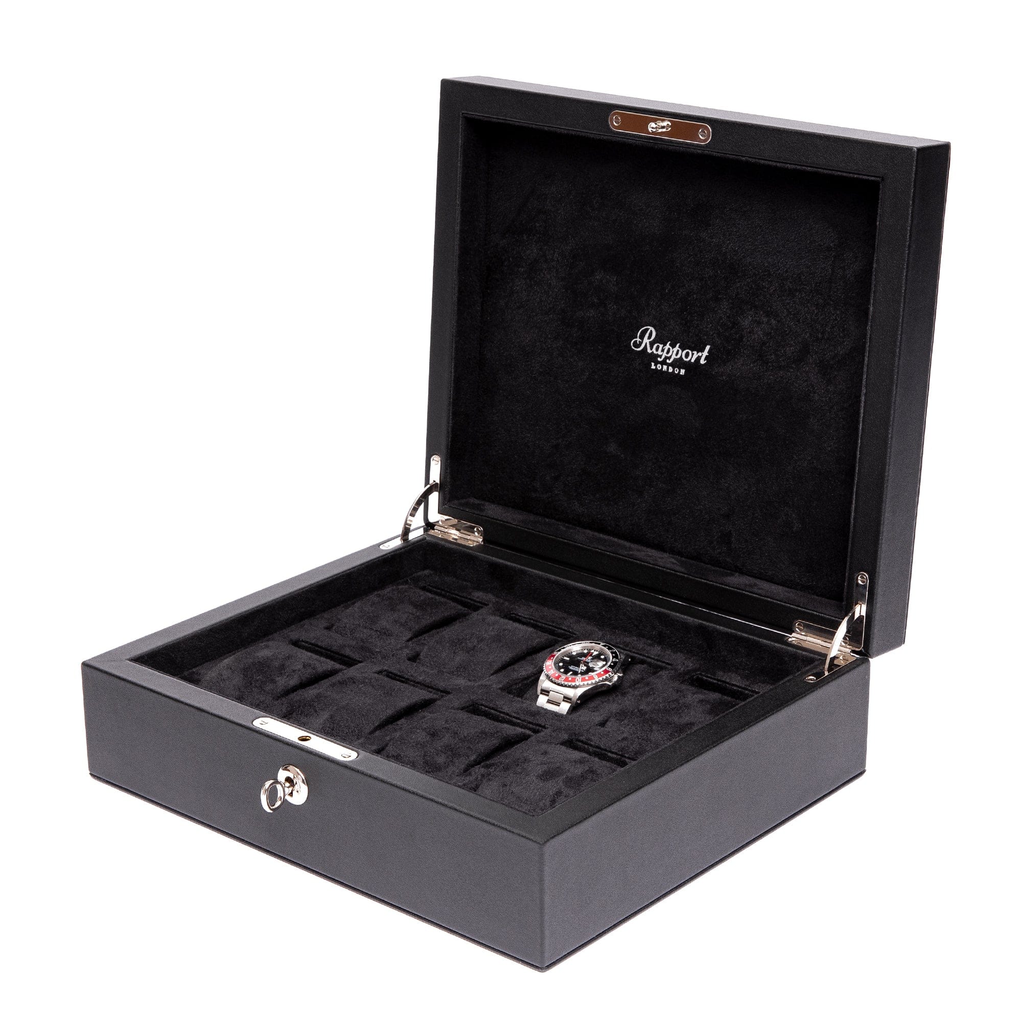 Vantage Eight Watch Box - Black L435