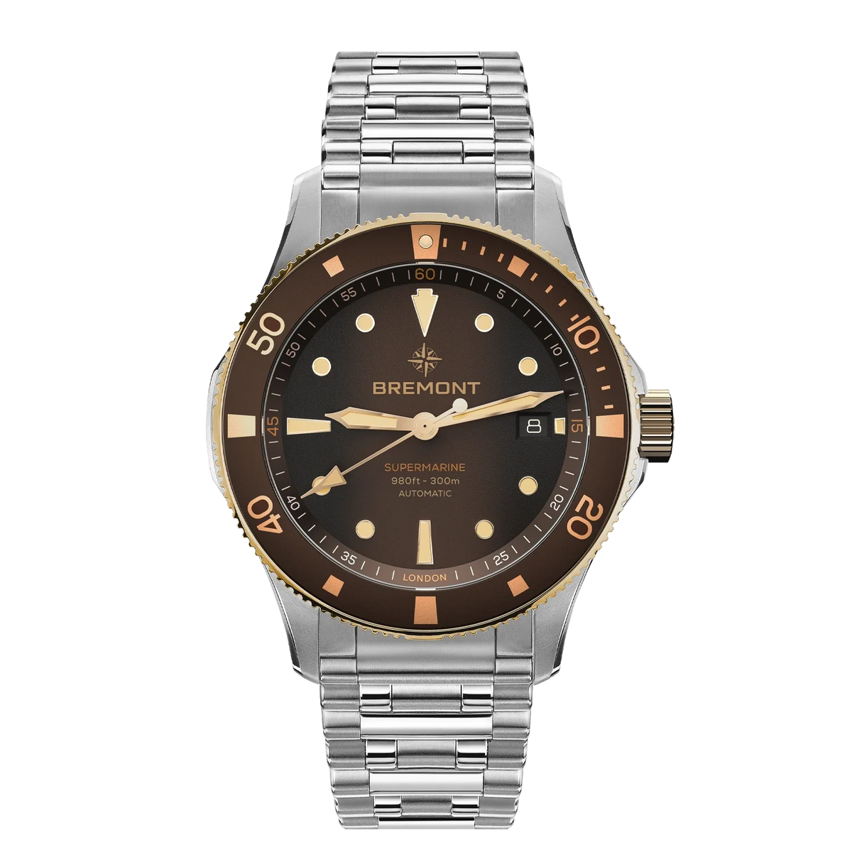Bremont Supermarine 300M Date, Bi-Colour SM40-DT-BI-BR-B