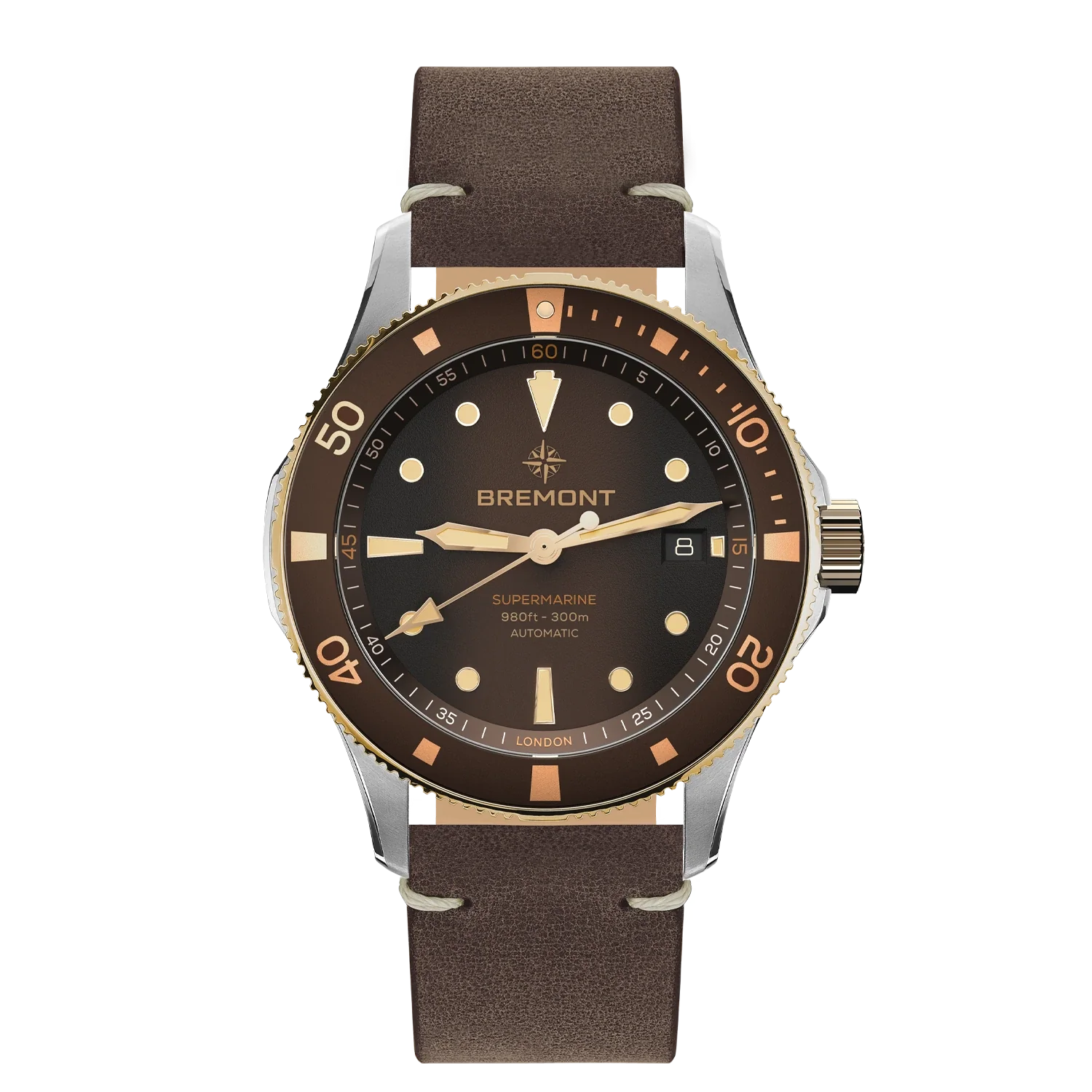 Bremont Supermarine 300M Date, Bi-Colour SM40-DT-BI-BR-L-S