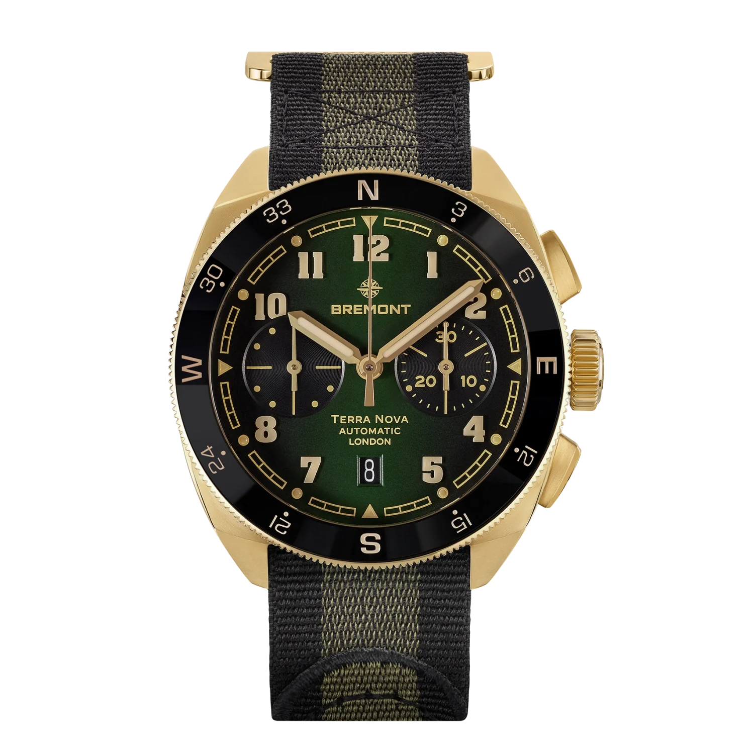 Bremont Terra Nova 42.5 Chronograph Bronze TN42-CHR-BZ-GN-N-S