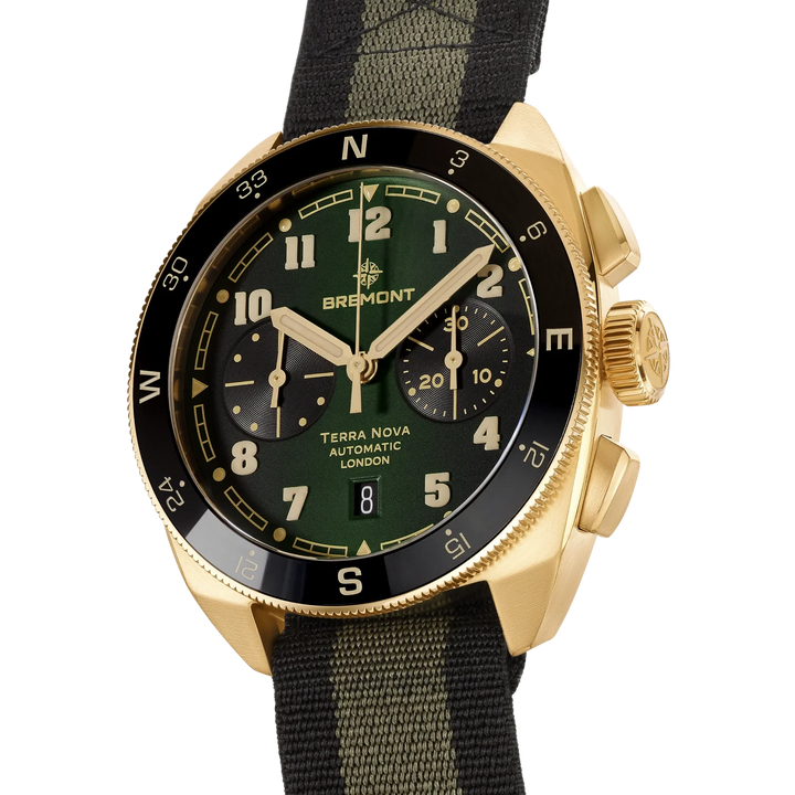 Bremont Terra Nova 42.5 Chronograph Bronze TN42-CHR-BZ-GN-N-S