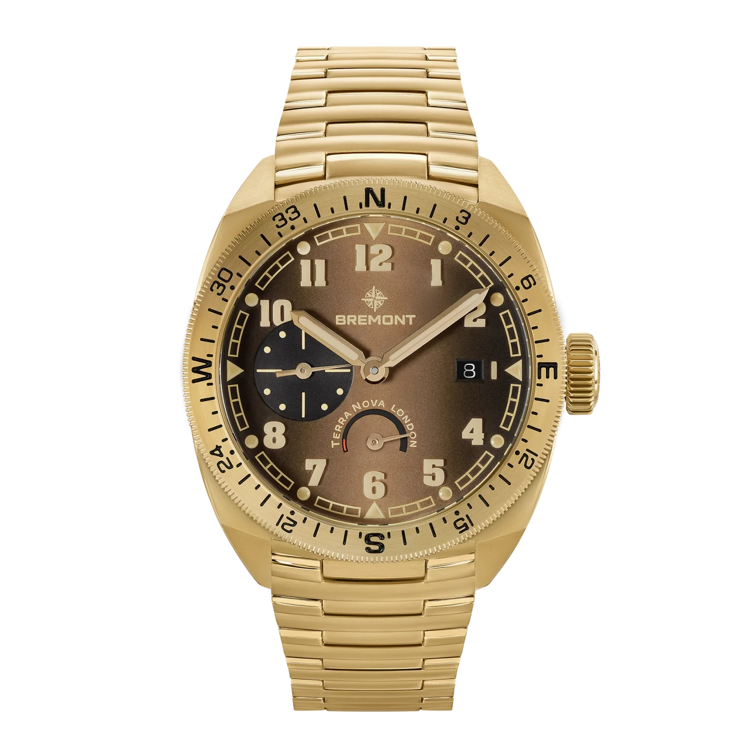 Bremont Terra Nova 40.5 Power Reserve Bronze TN40-PWR-BZ-BR-B