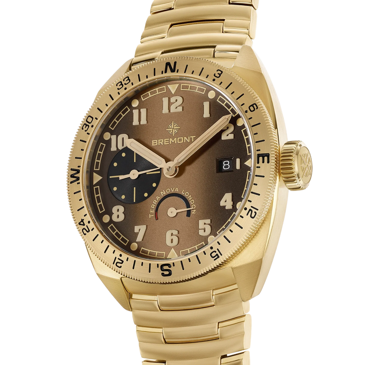 Bremont Terra Nova 40.5 Power Reserve Bronze TN40-PWR-BZ-BR-B