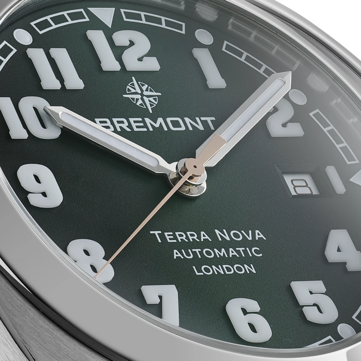 Bremont Terra Nova 40.5 Date TN40-DT-SS-GN-B