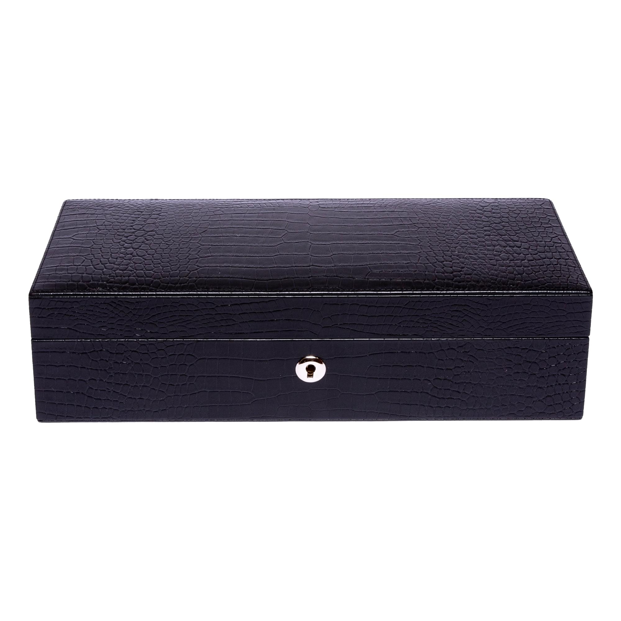 Brompton Five Watch Box - Black L262