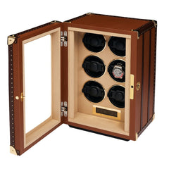 Romer Six Watch Winder - Brown W646