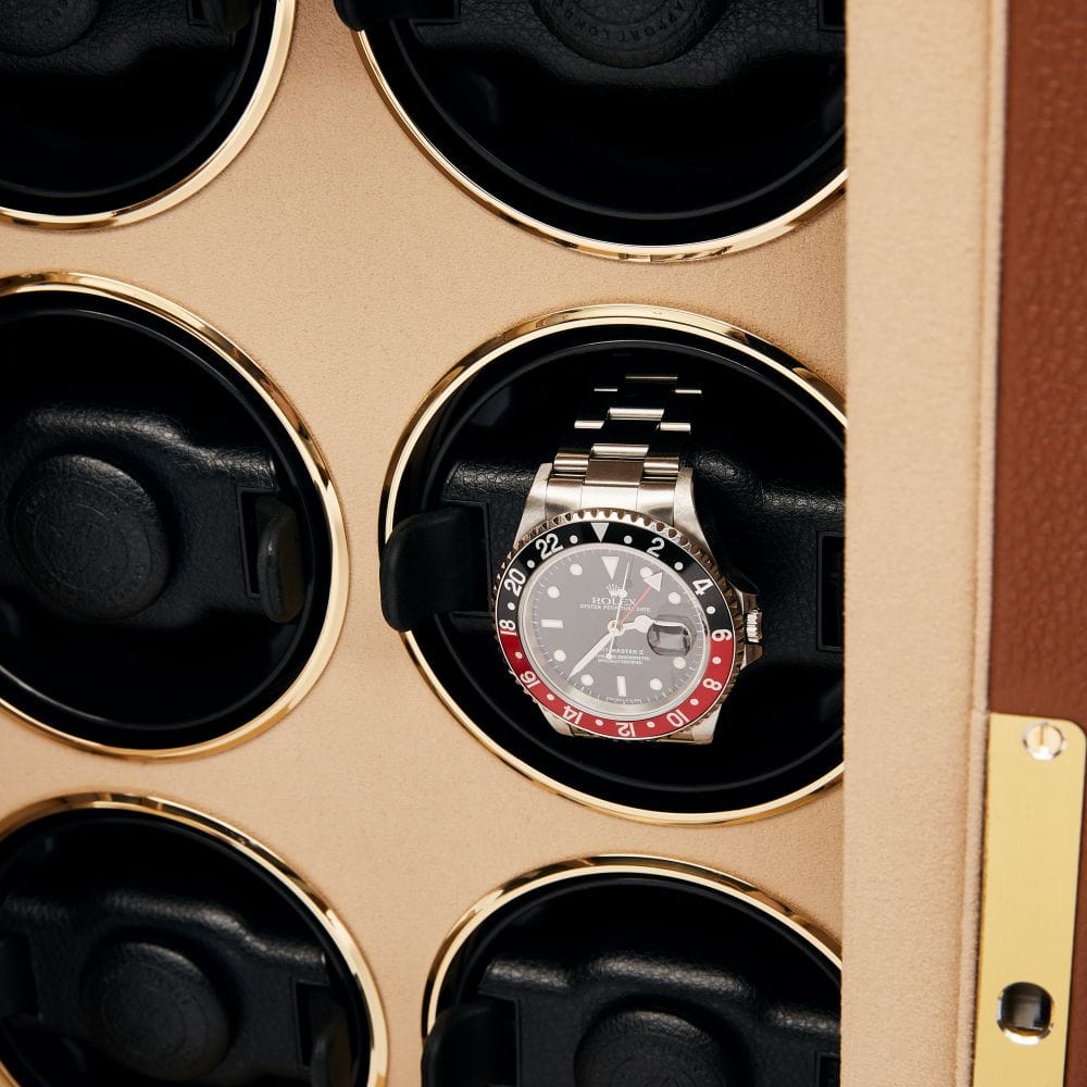 Romer Six Watch Winder - Brown W646