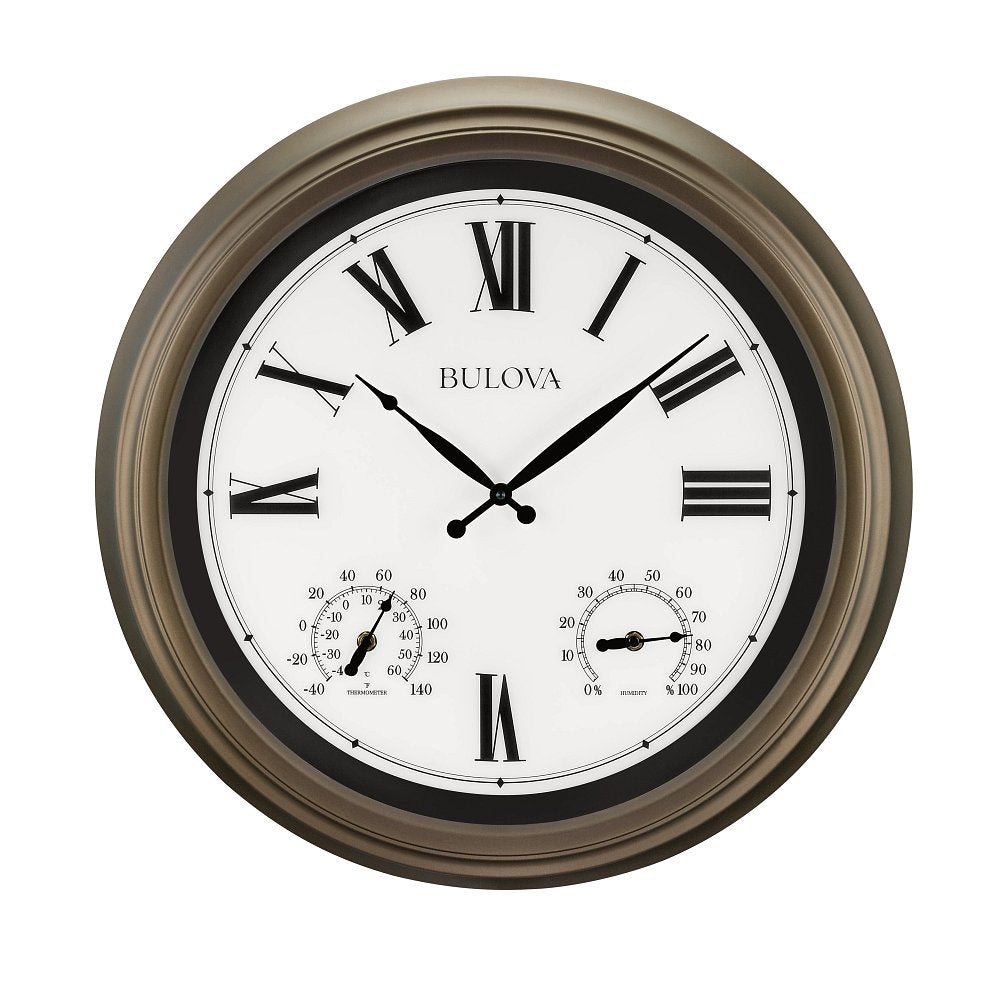 Bulova Wall Decorator Clock Watch C3384