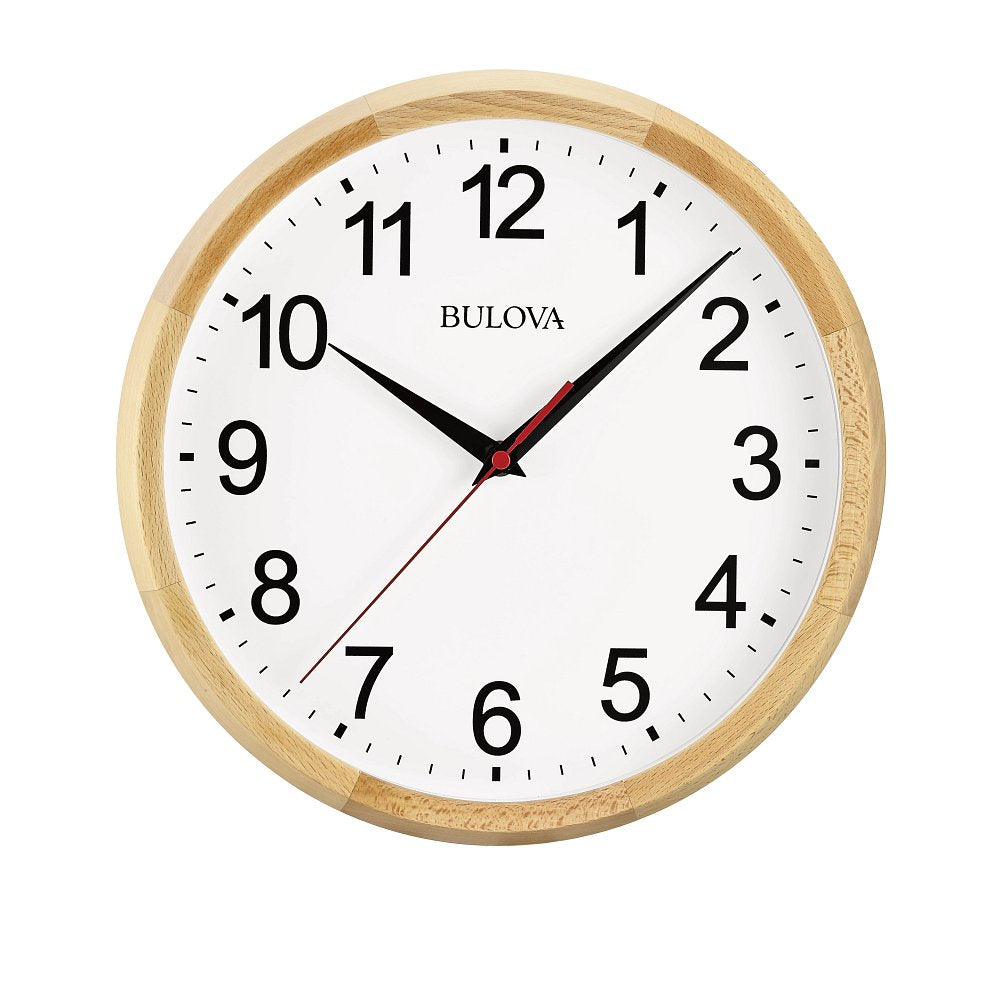 Bulova Wall Decorator Clock Watch C3394